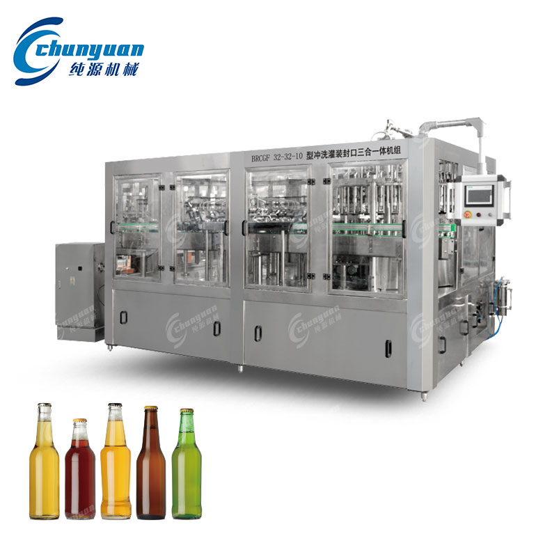 BCGF三合一玻璃瓶啤酒灌裝機(jī)