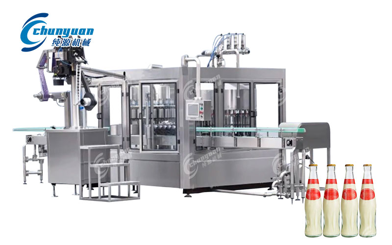玻璃瓶牛奶灌裝機(jī)-2 玻璃瓶牛奶灌裝機(jī)-2